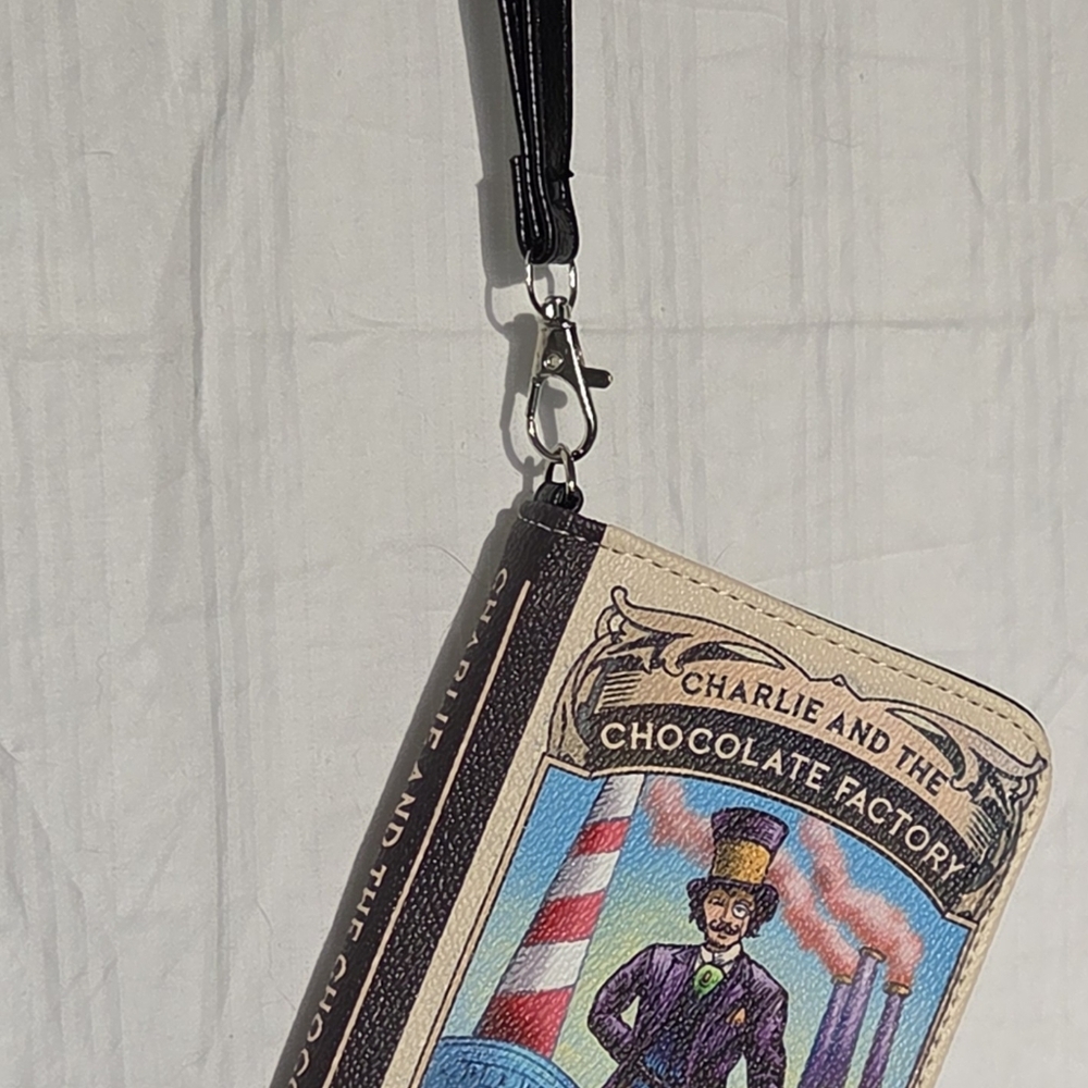 Charlie and the Chocolate Factory Book Clutch - Picture 3 of 4